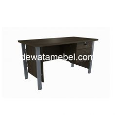 Meja Kantor Ukuran 120 - Orbitrend OST-1060 / Brown Beech